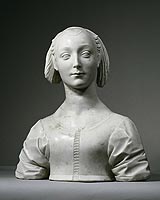 Desiderio da Settignano (attribuito a) - Marietta Strozzi