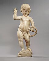 Baccio da Montelupo? (replica da Desiderio da Settignano) - Ges Bambino benedicente