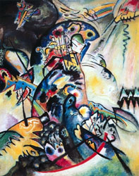 pettine blu Kandinskij